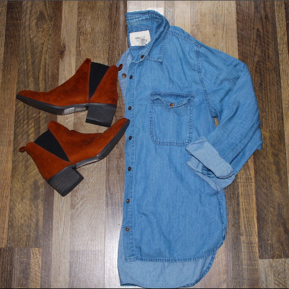 Denim Button Up